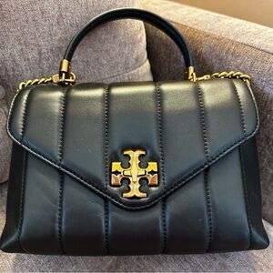 Tory Burch Kira Chevron Top Handle Crossbody Napa Leather